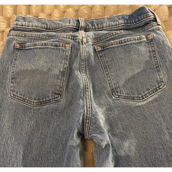 Abercrombie & Fitch ‘90s Straight Ultra High Rise Jeans Light Wash Size 29 - Picture 5 of 7